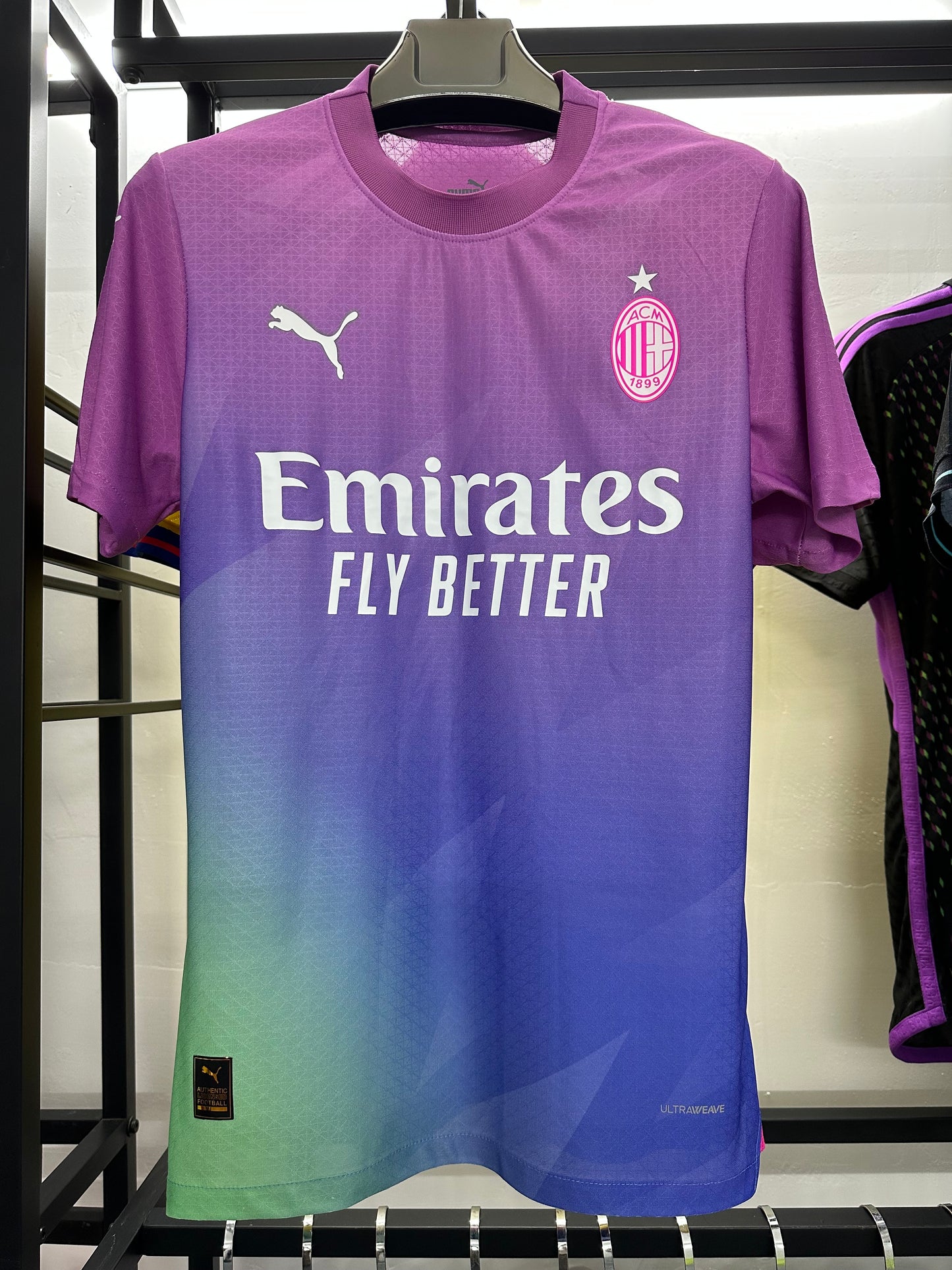 Jersey AC Milan Version Jugador Tercera
