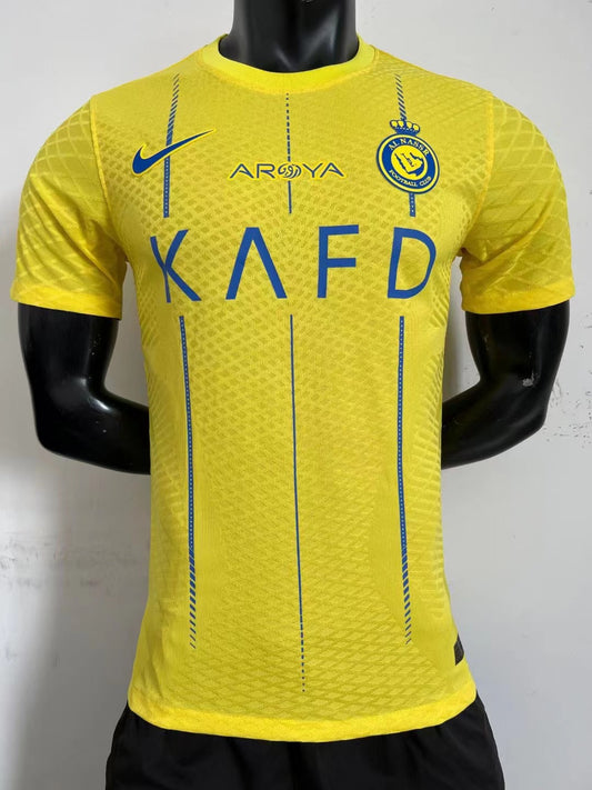 Jersey Al Nassr Version Jugador Local