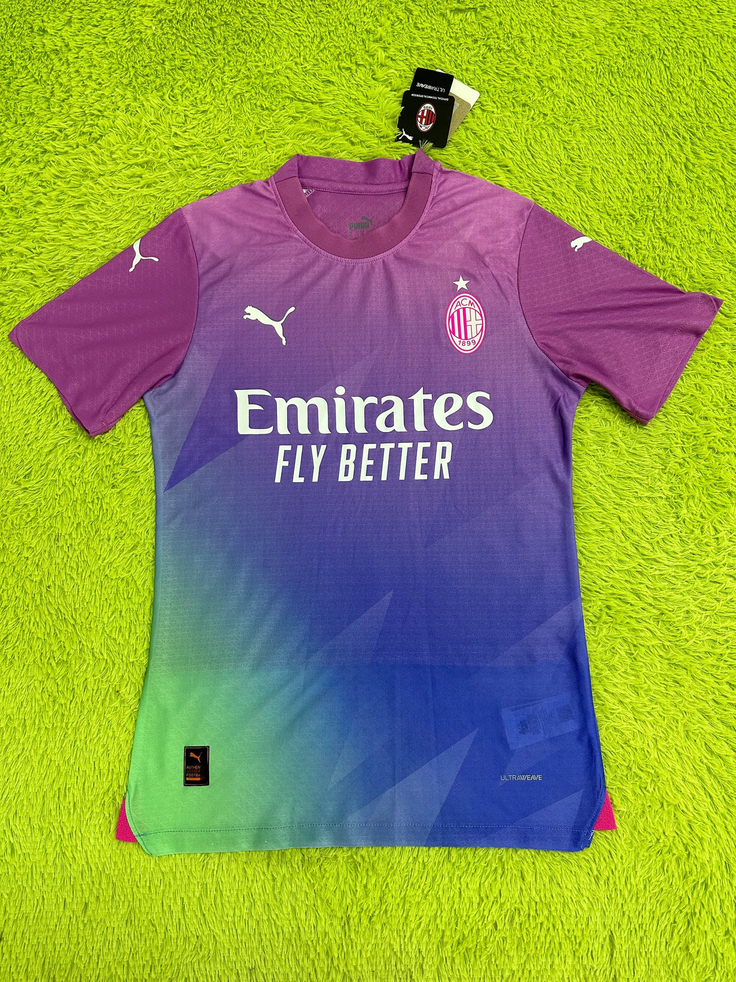 Jersey AC Milan Version Jugador Tercera