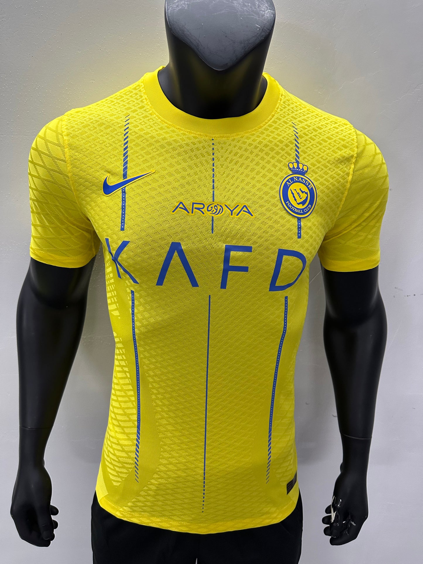 Jersey Al Nassr Version Jugador Local